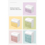 Multilayer Stackable desktop plastic storage box Makeup Organizer Storage drawer organizer box Multilayer Stackable desktop plastic storage box Makeup Organizer Storage drawer organizer box