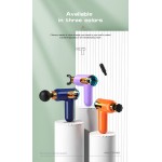 Easy to operate handheld mini fascia gun, rechargeable muscle massager after fitness Easy to operate handheld mini fascia gun, rechargeable muscle massager after fitness