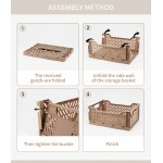 Multi functions household plastic foldable collapsible storage basket box Multi functions household plastic foldable collapsible storage basket box