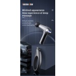 New Handle Adjustable Smart LED display Detachable massage Gun powerful vibrating with Breathing Light New Handle Adjustable Smart LED display Detachable massage Gun powerful vibrating with Breathing Light