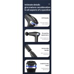 New Handle Adjustable Smart LED display Detachable massage Gun powerful vibrating with Breathing Light New Handle Adjustable Smart LED display Detachable massage Gun powerful vibrating with Breathing Light