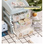 4-layer Drawer Plastic Organizer Cosmetics Desktop Storage Makeup Box 4-layer Drawer Plastic Organizer Cosmetics Desktop Storage Makeup Box