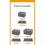 Plastic Collapsible Storage Crates Stackable Storage Container Plastic Collapsible Storage Crates Stackable Storage Container
