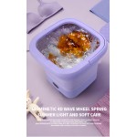 Portable Mini Washing Machine Small portable folding washing machine with rotary dehydration Portable Mini Washing Machine Small portable folding washing machine with rotary dehydration